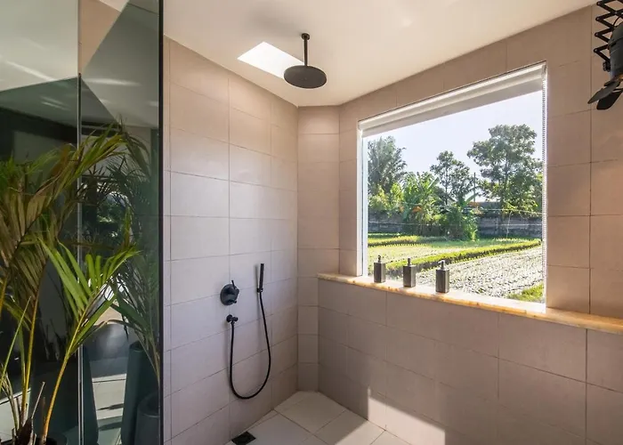 2br Magic Vision With Private Pool, Jacuzzi, Sauna & Ricefield View ヴィラ チャングー