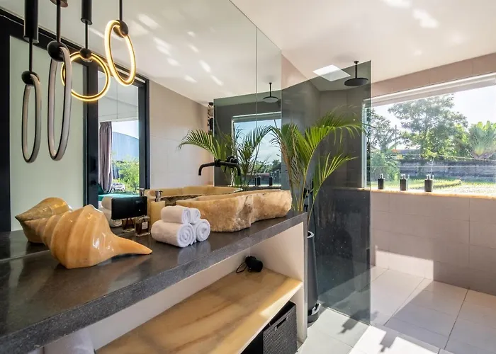 ヴィラ 2br Magic Vision With Private Pool, Jacuzzi, Sauna & Ricefield View