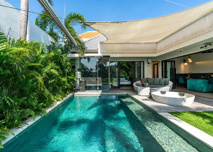 2br Magic Vision With Private Pool, Jacuzzi, Sauna & Ricefield View チャングー