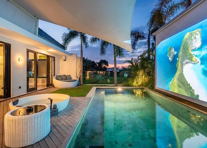 ヴィラ 2br Magic Vision With Private Pool, Jacuzzi, Sauna & Ricefield View