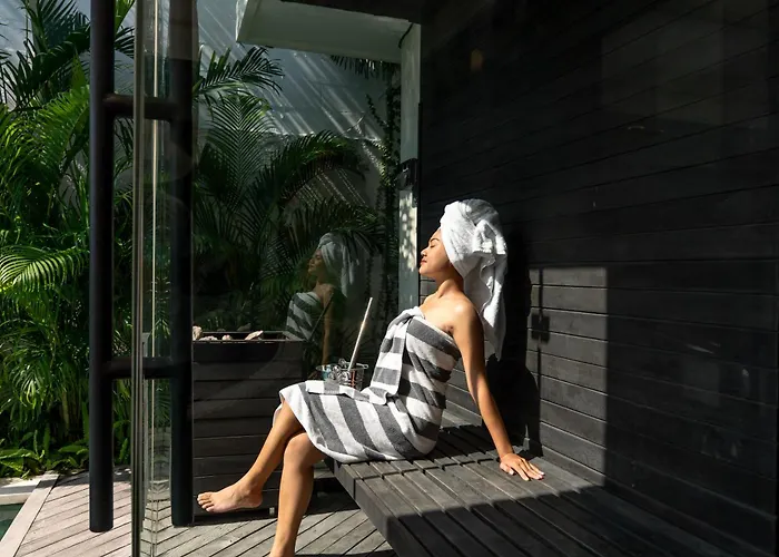 ヴィラ 2br Magic Vision With Private Pool, Jacuzzi, Sauna & Ricefield View チャングー
